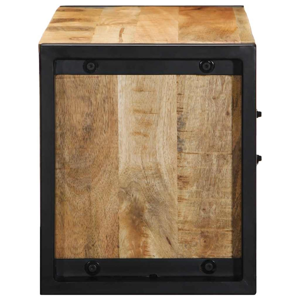 ντουλάπι τηλεόρασης vidaXL 80x30x35 cm Στερεό ακατέργαστο ξύλο Mango