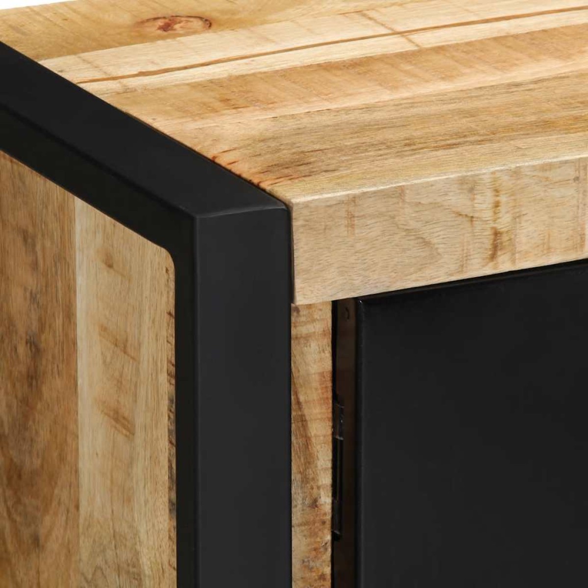 ντουλάπι τηλεόρασης vidaXL 80x30x35 cm Στερεό ακατέργαστο ξύλο Mango