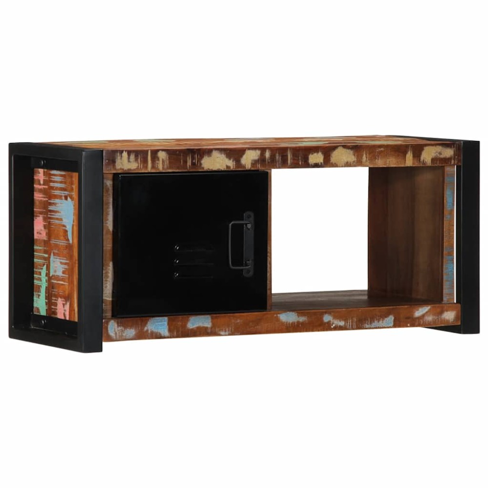 ντουλάπι τηλεόρασης vidaXL 80x30x35 cm από μασίφ ξύλο αναγεννημένο