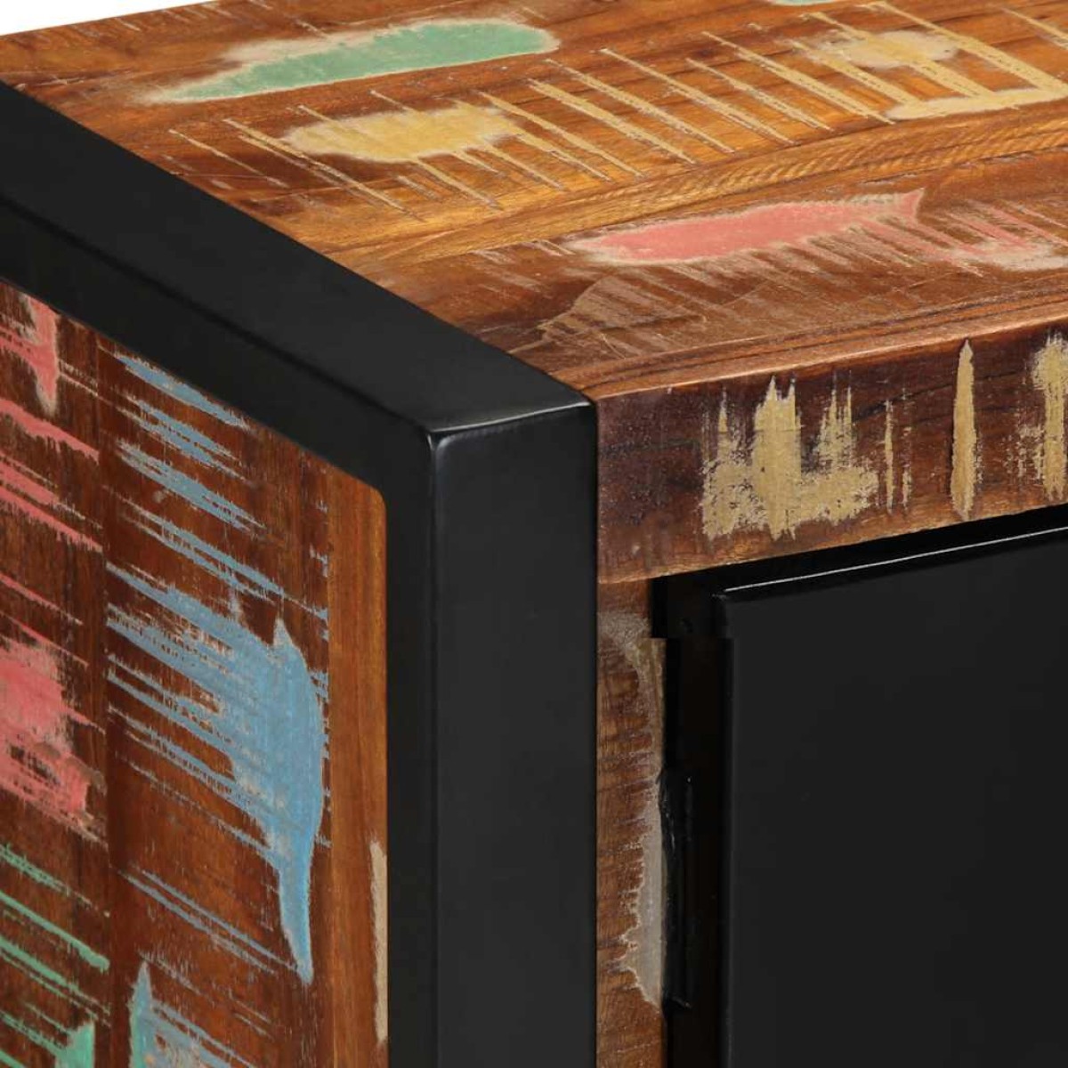 ντουλάπι τηλεόρασης vidaXL 80x30x35 cm από μασίφ ξύλο αναγεννημένο