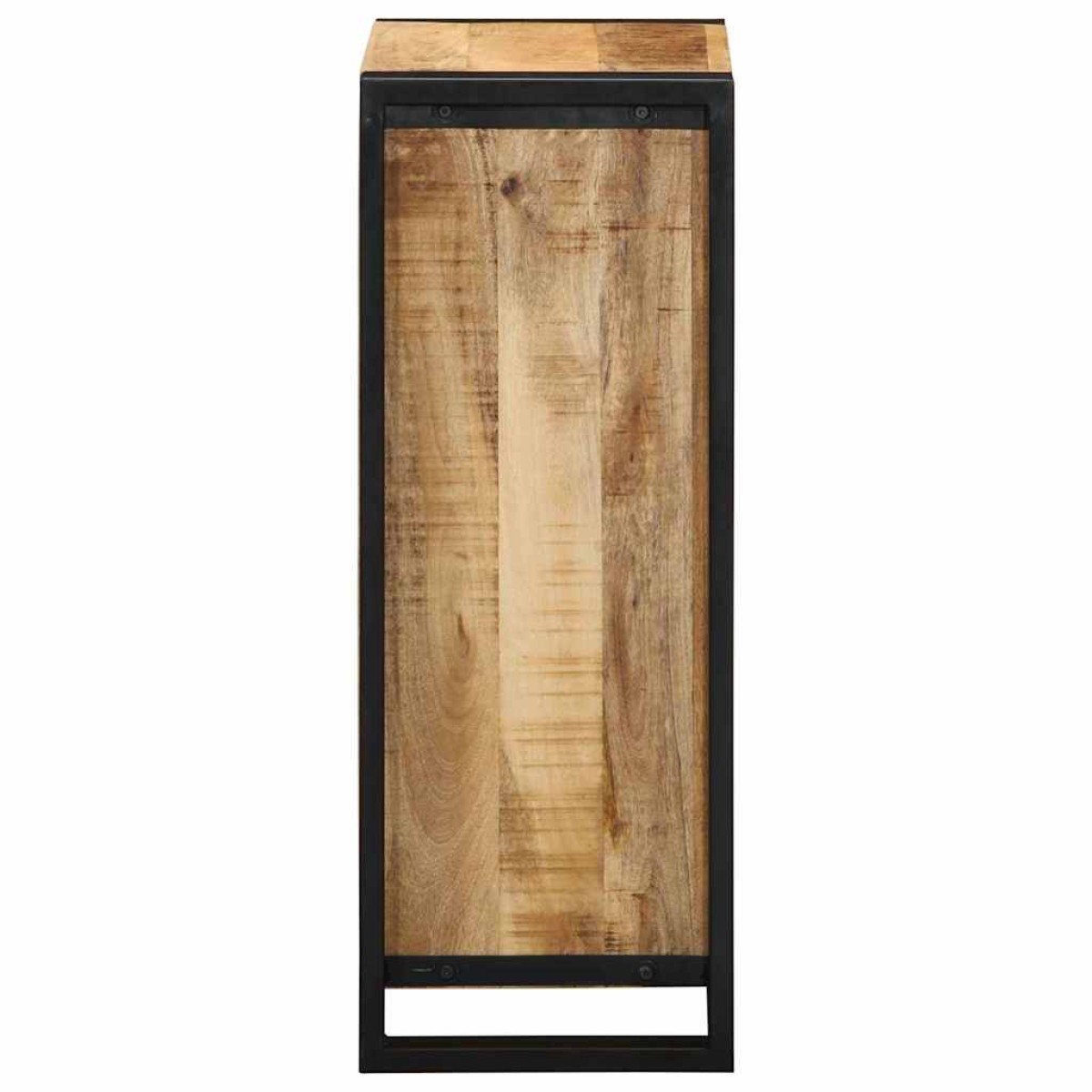 vidaXL Κομοδίνο με ράφι Καφέ 40 x 30 x 80 εκ. Μασίφ ξύλο μάνγκο