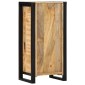 vidaXL Κομοδίνο με ράφι Καφέ 40 x 30 x 80 εκ. Μασίφ ξύλο μάνγκο