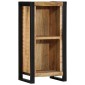 vidaXL Κομοδίνο με ράφι Καφέ 40 x 30 x 80 εκ. Μασίφ ξύλο μάνγκο