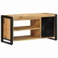 vidaXL Πάγκος για παπούτσια Καφέ 100 x 40 x 50 cm Μασίφ ξύλο μάνγκο