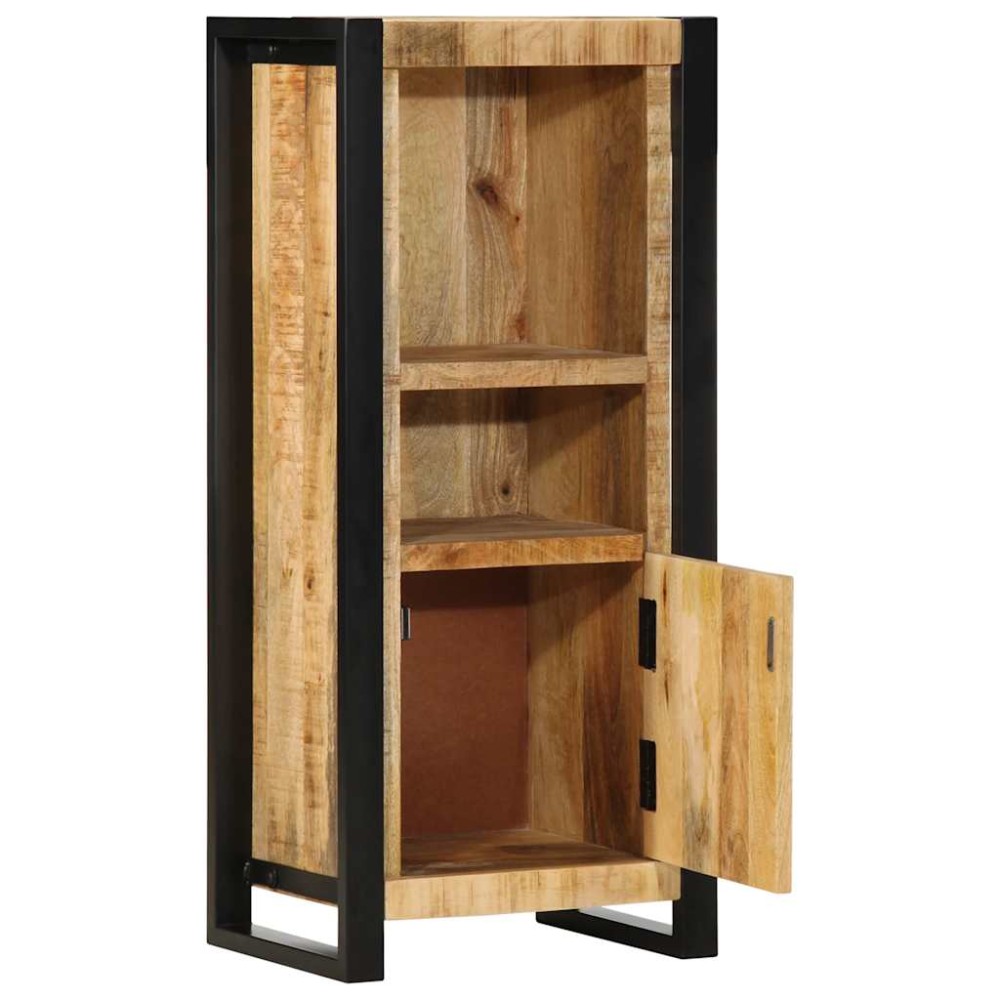 ντουλάπι μπάνιου vidaXL 40x30x90 cm από μασίφ ξύλο Rough Mango