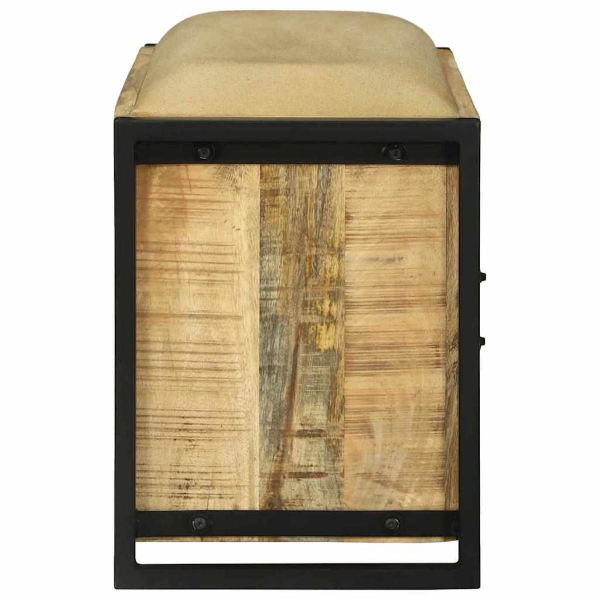 vidaXL Ντουλάπα Πάγκου Καφέ 100 x 35 x 50 εκ Μασίφ ξύλο μάνγκο