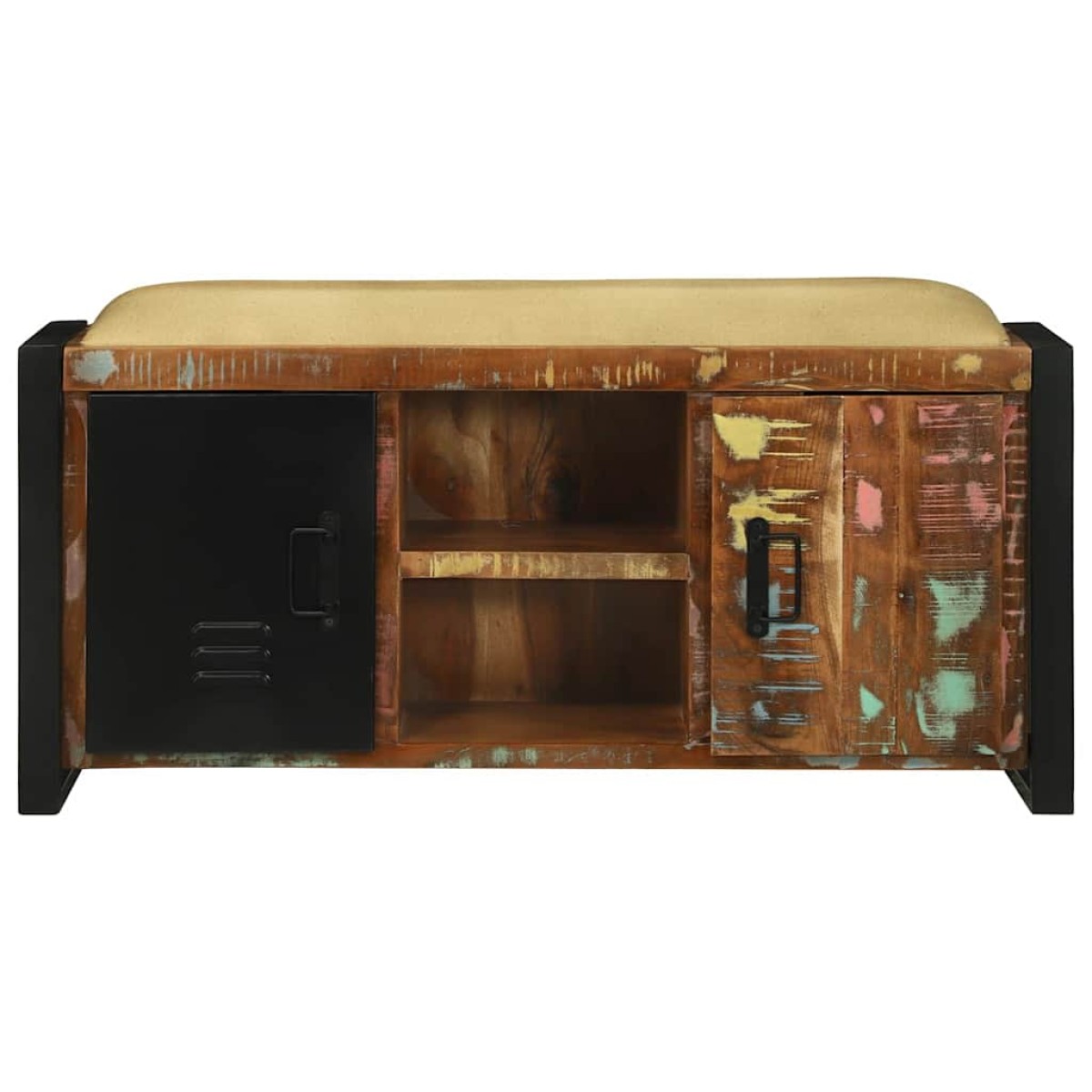 vidaXL Ντουλάπα Πάγκου Πολύχρωμο 100 x 35 x 50 εκ