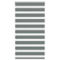 vidaXL Ζέβρα τυφλή Σκούρο Γκρι Πλάτος υφάσματος 80,9 εκ. Πολυεστέρας
