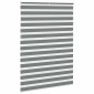vidaXL Στόρι Ζέβρα Σκούρο Γκρι 155x230 εκ. Πλάτος Υφάσματος 150,9 εκ. Πολυεστέρας