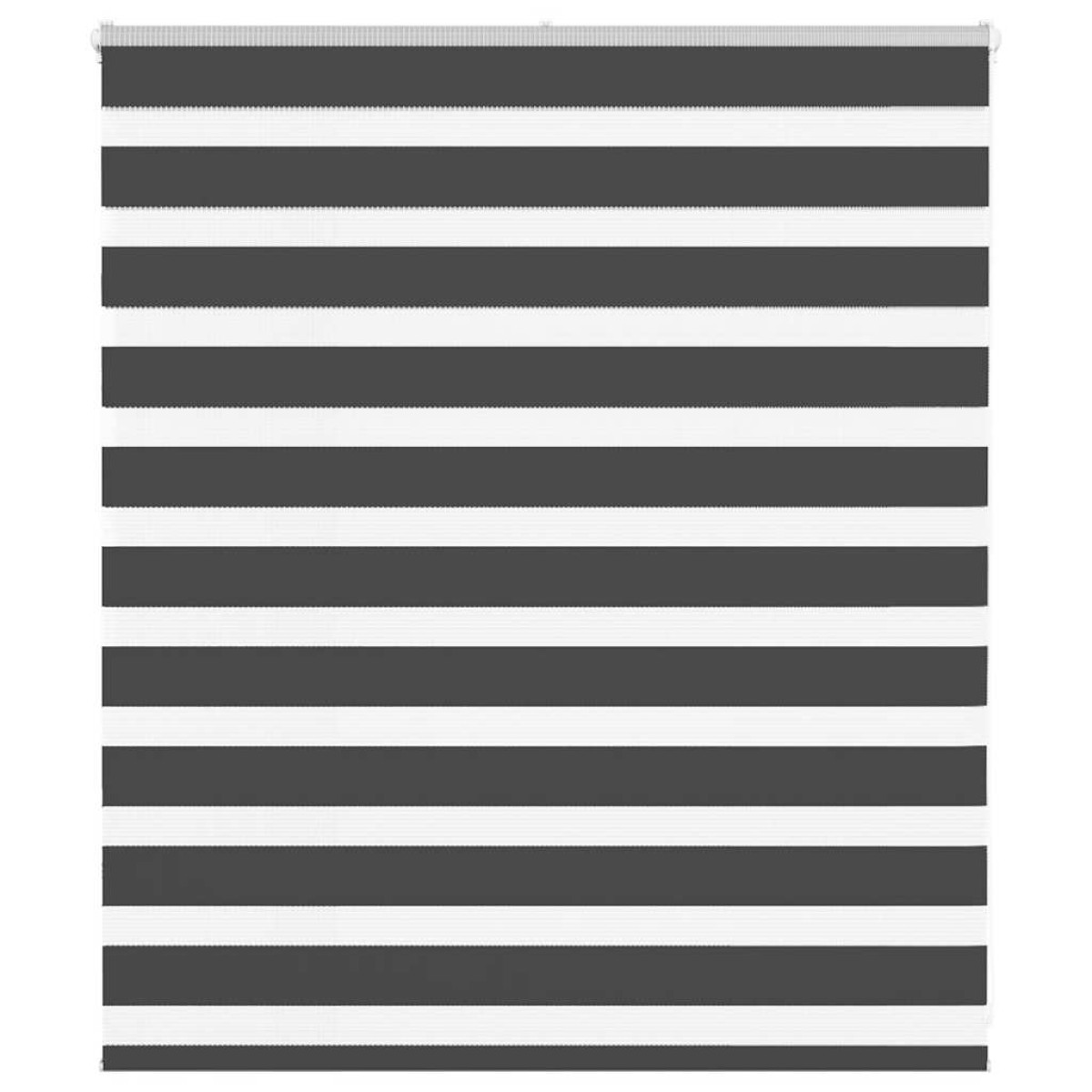 vidaXL Ζέβρα τυφλή Μαύρο Πλάτος υφάσματος 115,9 εκ. Πολυεστέρας