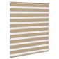 vidaXL Ζέβρα τυφλή 130x150 cm Πλάτος υφάσματος 125,9 εκ. Πολυεστέρας