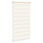 vidaXL Ζέβρα τυφλή μπεζ μάρμαρο Πλάτος υφάσματος 65,9 εκ. Πολυεστέρας