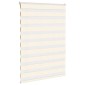 vidaXL Ζέβρα τυφλή μπεζ μάρμαρο Πλάτος υφάσματος 95,9 εκ. Πολυεστέρας