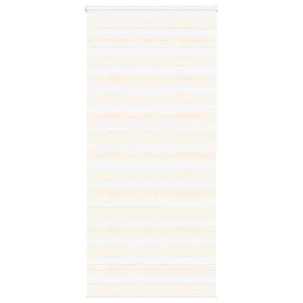 vidaXL Στόρι Ζέβρα Μάρμαρο Μπεζ 110x200 εκ. Πλάτος Υφάσματος 105,9 εκ. Πολυεστέρας
