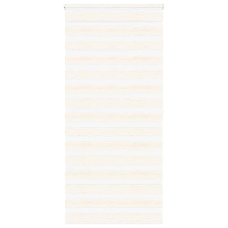 vidaXL Στόρι Ζέβρα Μάρμαρο Μπεζ 110x200 εκ. Πλάτος Υφάσματος 105,9 εκ. Πολυεστέρας