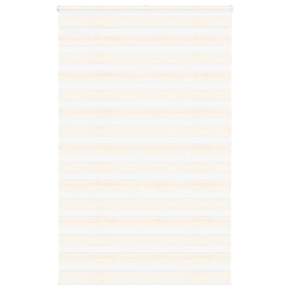 vidaXL Στόρι Ζέβρα Μάρμαρο Μπεζ 145x200 εκ. Πλάτος Υφάσματος 140,9 εκ. Πολυεστέρας