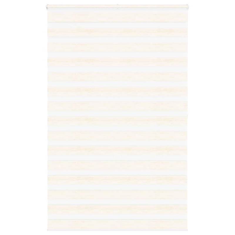 vidaXL Στόρι Ζέβρα Μάρμαρο Μπεζ 145x200 εκ. Πλάτος Υφάσματος 140,9 εκ. Πολυεστέρας