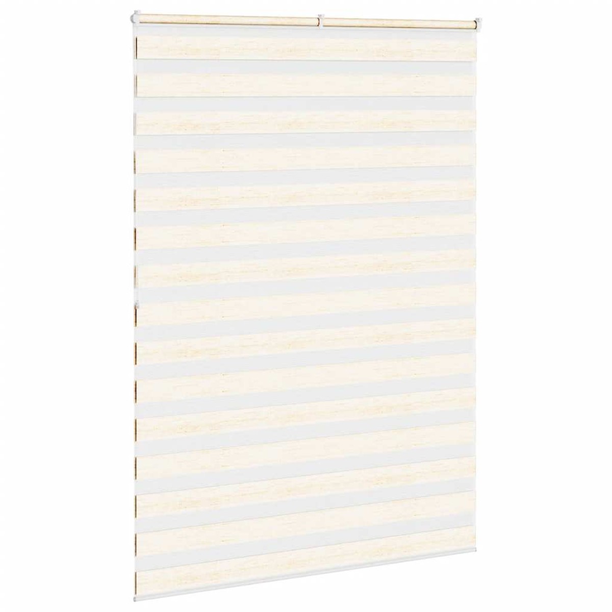 vidaXL Στόρι Ζέβρα Μάρμαρο Μπεζ 160x200 εκ. Πλάτος Υφάσματος 155,9 εκ. Πολυεστέρας