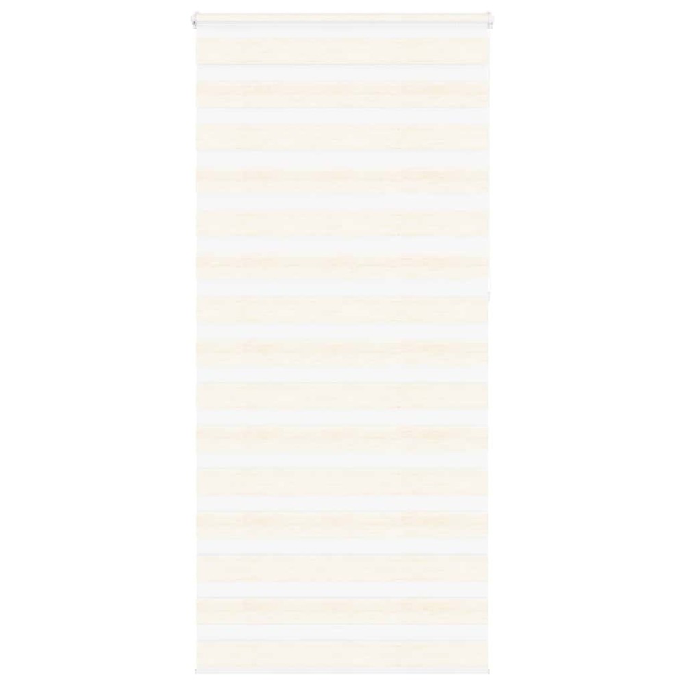 vidaXL Στόρι Ζέβρα Μάρμαρο Μπεζ 110x230 εκ. Πλάτος Υφάσματος 105,9 εκ. Πολυεστέρας