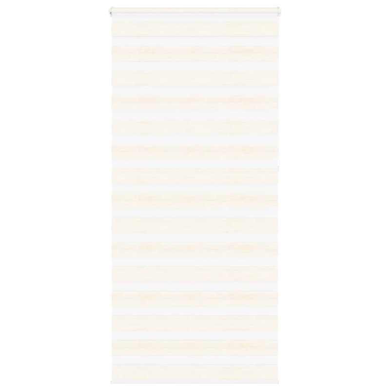 vidaXL Στόρι Ζέβρα Μάρμαρο Μπεζ 110x230 εκ. Πλάτος Υφάσματος 105,9 εκ. Πολυεστέρας