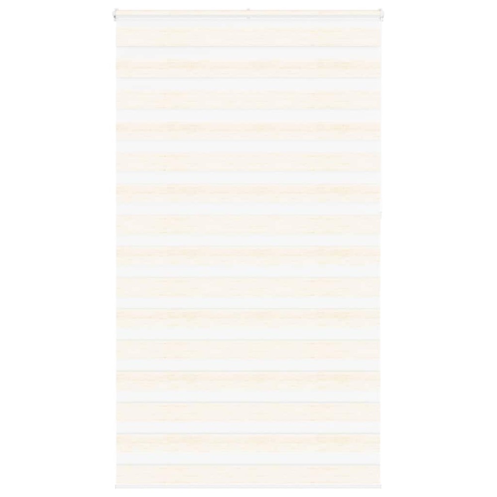 vidaXL Στόρι Ζέβρα Μάρμαρο Μπεζ 130x230 εκ. Πλάτος Υφάσματος 125,9 εκ. Πολυεστέρας