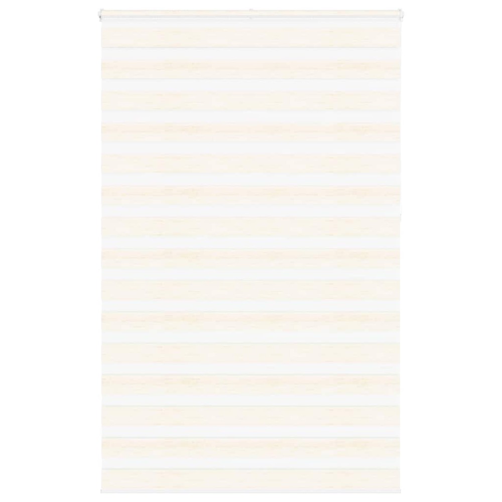 vidaXL Στόρι Ζέβρα Μάρμαρο Μπεζ 140x230 εκ. Πλάτος Υφάσματος 135,9 εκ. Πολυεστέρας