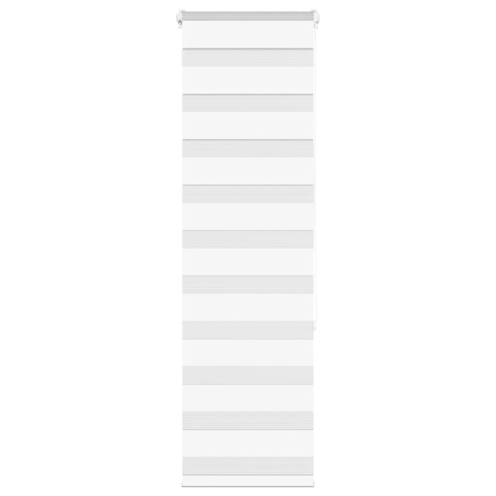 vidaXL Ζέβρα τυφλή Καφέ Πλάτος υφάσματος 45,9 εκ. Πολυεστέρας