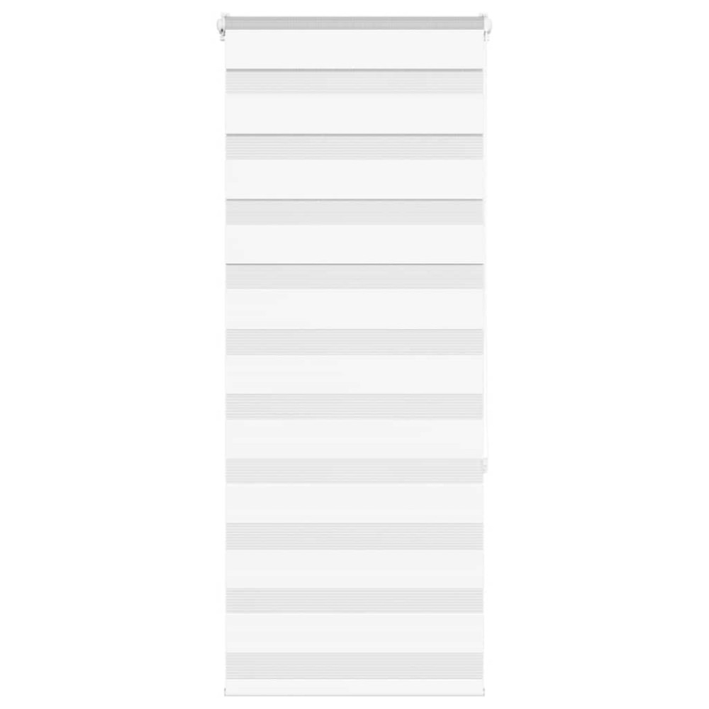 vidaXL Ζέβρα τυφλή Καφέ Πλάτος υφάσματος 55,9 εκ. Πολυεστέρας