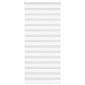 vidaXL Ζέβρα τυφλή Λευκό Πλάτος υφάσματος 105,9 εκ. Πολυεστέρας