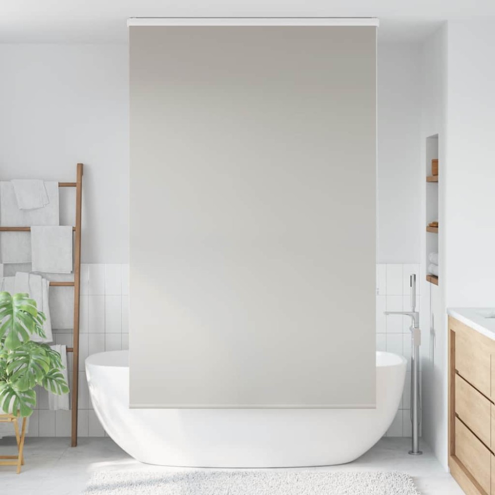 vidaXL Κουρτίνα Μπάνιου Ρολό κασέτα 130x240εκ. Πλάτος υφάσματος 126εκ.