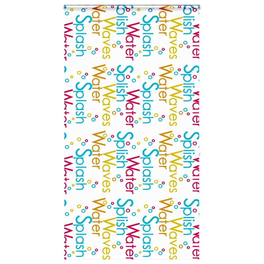 vidaXL Κουρτίνα Μπάνιου Ρολό κασέτα 140x240εκ. Πλάτος υφάσματος 136εκ.
