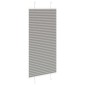 vidaXL Πλισέ περσίδα Ανθρακί 55x100 cm Πλάτος υφάσματος 54,4 cm