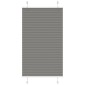 vidaXL Πλισέ περσίδα Ανθρακί 80x100 cm Πλάτος υφάσματος 79,4 cm