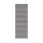 vidaXL Πλισέ περσίδα Ανθρακί 40x150 cm Πλάτος υφάσματος 39,4 cm