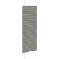 vidaXL Πλισέ περσίδα Ανθρακί 45x150 cm Πλάτος υφάσματος 44,4 cm