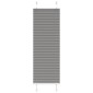 vidaXL Πλισέ περσίδα Ανθρακί 50x150 cm Πλάτος υφάσματος 49,4 cm
