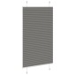 vidaXL Πλισέ περσίδα Ανθρακί 70x150 cm Πλάτος υφάσματος 69,4 cm