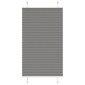 vidaXL Πλισέ περσίδα Ανθρακί 70x150 cm Πλάτος υφάσματος 69,4 cm