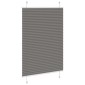 vidaXL Πλισέ περσίδα Ανθρακί 85x150 cm Πλάτος υφάσματος 84,4 cm