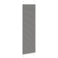 vidaXL Πλισέ περσίδα Ανθρακί 55x200 cm Πλάτος υφάσματος 54,4 cm
