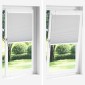vidaXL Πλισέ περσίδα Ανθρακί 70x200 cm Πλάτος υφάσματος 69,4 cm