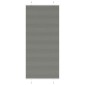 vidaXL Πλισέ περσίδα Ανθρακί 95x200 cm Πλάτος υφάσματος 94,4 cm