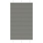 vidaXL Πλισέ περσίδα Ανθρακί 120x200 cm Πλάτος υφάσματος 119,4 cm