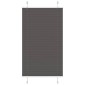 vidaXL Πλισέ περσίδα Μαύρο 80x100 cm Πλάτος υφάσματος 79,4 cm