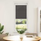 vidaXL Πλισέ περσίδα Μαύρο 50x150 cm Πλάτος υφάσματος 49,4 cm
