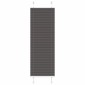 vidaXL Πλισέ περσίδα Μαύρο 50x150 cm Πλάτος υφάσματος 49,4 cm