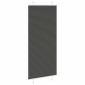 vidaXL Πλισέ περσίδα Μαύρο 85x200 cm Πλάτος υφάσματος 84,4 cm