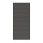 vidaXL Πλισέ περσίδα Μαύρο 85x200 cm Πλάτος υφάσματος 84,4 cm