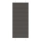 vidaXL Πλισέ περσίδα Μαύρο 95x200 cm Πλάτος υφάσματος 94,4 cm