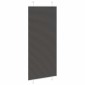 vidaXL Πλισέ περσίδα Μαύρο 100x200 cm Πλάτος υφάσματος 99,4 cm